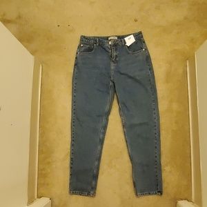 Denim mom jeans